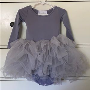 I ❤️ Plum 2Y long sleeve purple tutu dress